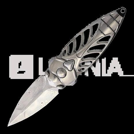 Rike Knife Mini Cicada, harmaa – kuva 2/2