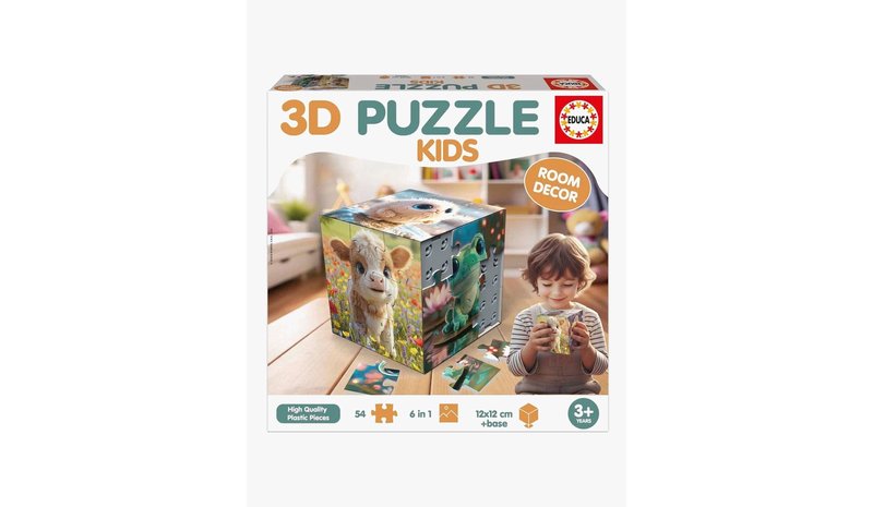 Educa 3D Puzzle Kids Baby Animals 3D Palapeli