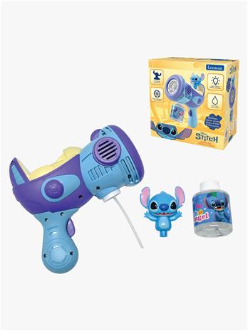 Lexibook - Stitch Electronic Bubble Gun with 3D figurine and light & sound effects (PRB30D)