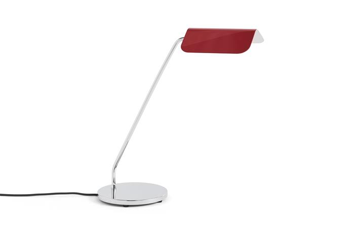 HAY Apex työpöytälamppu Maroon red