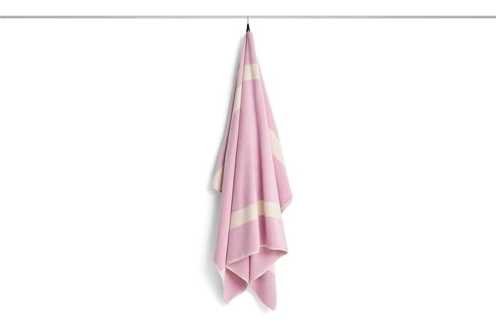 HAY Stripe pyyhe Cool pink, 100ä—150 cm – kuva 2/3