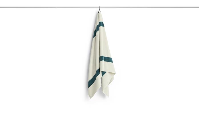 HAY Stripe pyyhe Petrol blue, 70ä—140 cm – kuva 2/3