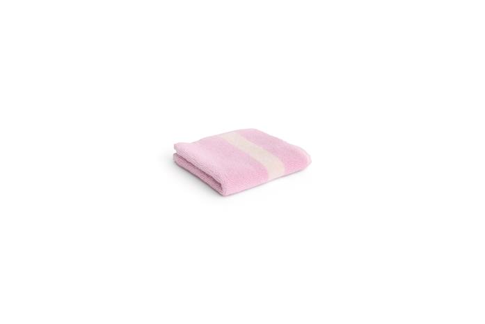 HAY Stripe pyyhe Cool pink, 30ä—30 cm