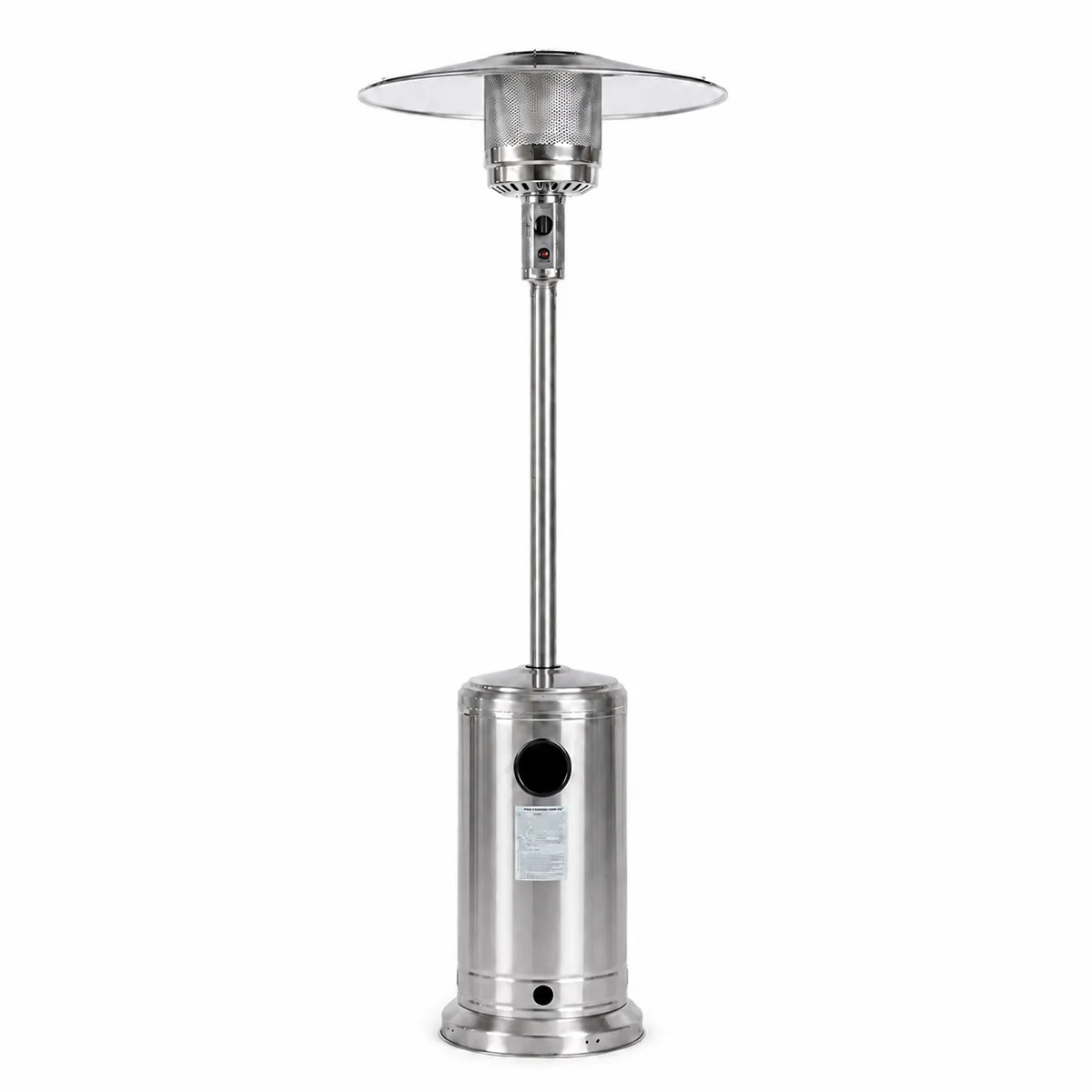 Fornorth Terassilämmitin Cylinder, 13kW kaasukäyttöinen, rosteri