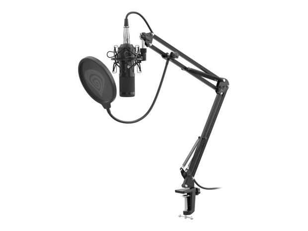 GENESIS Radium 300 XLR Black Studio microphone