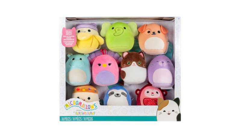 Squishmallows Micromallows 6 cm Plush 10 Pack, Muut lelut