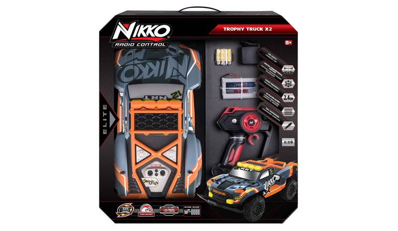 Nikko RC Elite Trophy Truck Grey