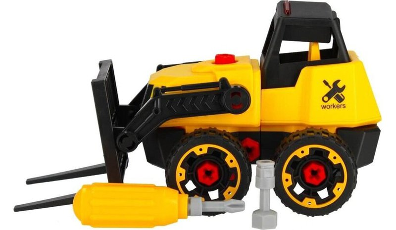 Rakennustrukki Mega Creative työkaluilla, 3m+ – kuva 1/1