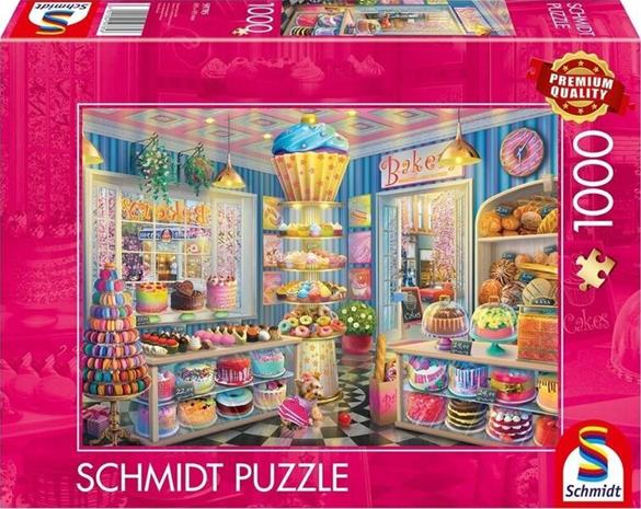 Schmidt The Brightly Coloured Bakery 1000p palapeli