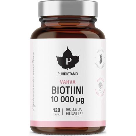 Puhdistamo Vahva Biotiini, 120 kaps – kuva 5/5