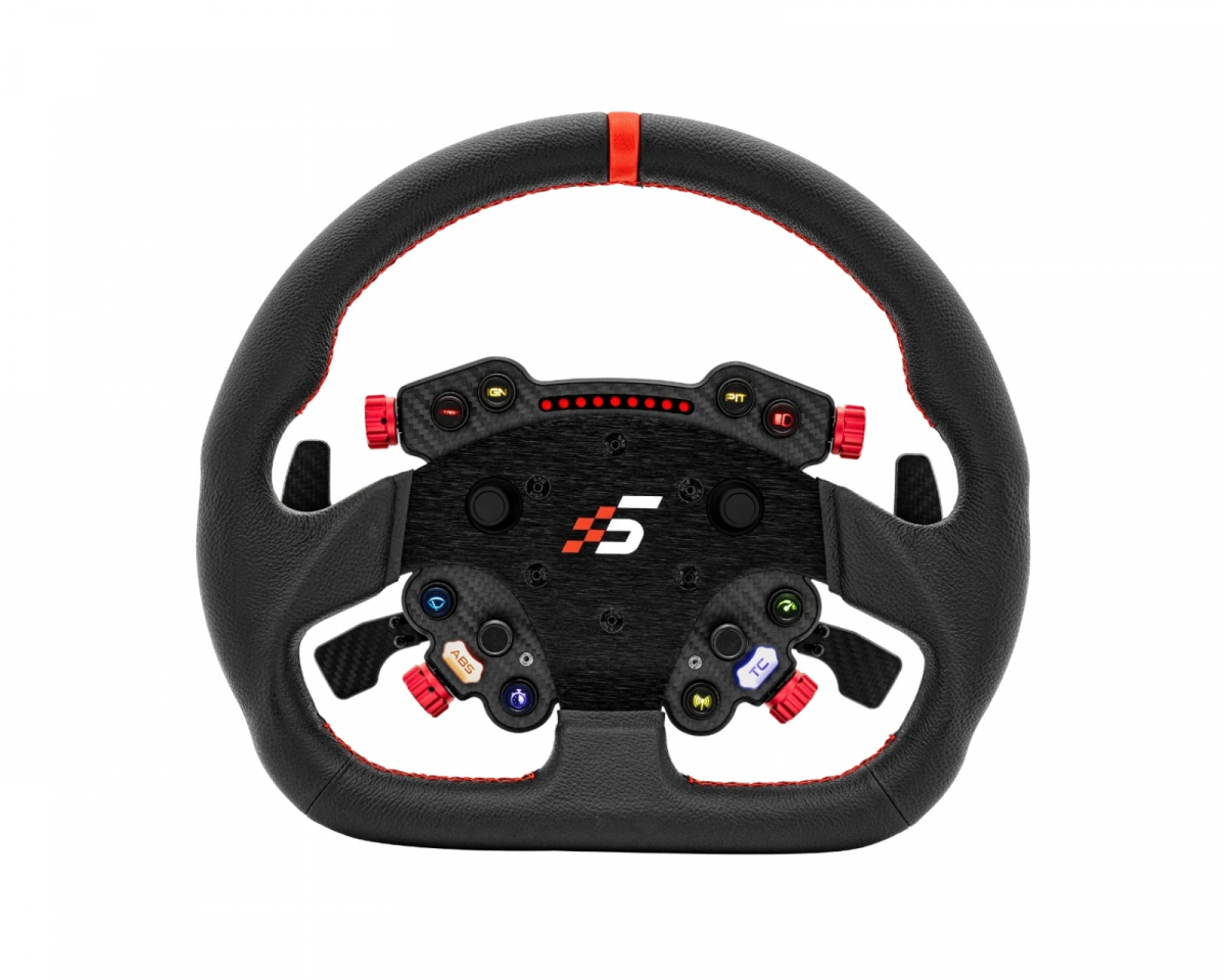 Simagic GT1 D-muotoinen ohjauspyörä (Nahka) + GT Pro Hub (K)