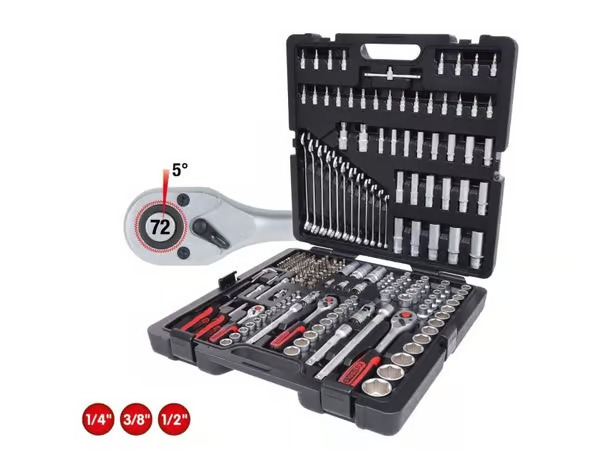 Hylsysarja KS Tools 917.0216; 216 kpl.