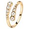 Muli Collection Adjustable Luminous Ring Gold – kuva 1