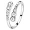 Muli Collection Adjustable Luminous Ring Silver – kuva 1