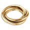 Muli Collection Triple Ring Gold 17mm – kuva 1