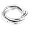 Muli Collection Triple Ring Silver 19mm – kuva 1