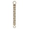 BIBS Studio Pacifier Clip Loop Polka Mega Vanilla Dark Oak – kuva 1