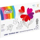 Tekninen alusta A3 Fiorello, 8 arkkia, 160 g/m², väri