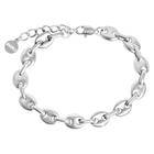 Muli Collection Coffee Bean Bracelet Silver