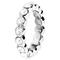 Muli Collection Lotus Ring Silver 18mm – kuva 1