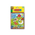 SES Creative Colour with Water Farm Colouring Book