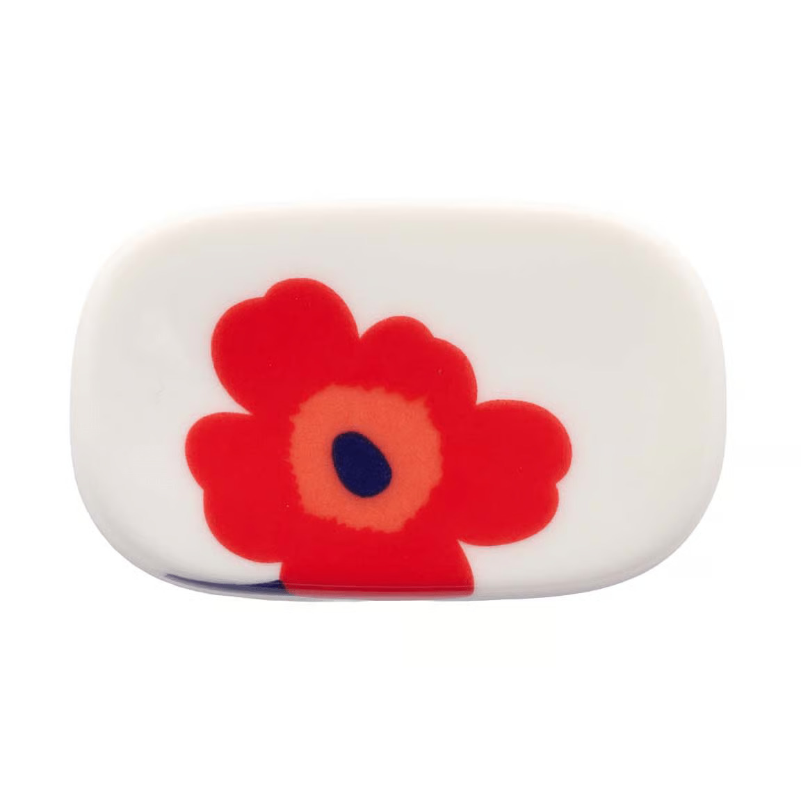 Marimekko Unikko syömäpuikkoteline White-red-blue