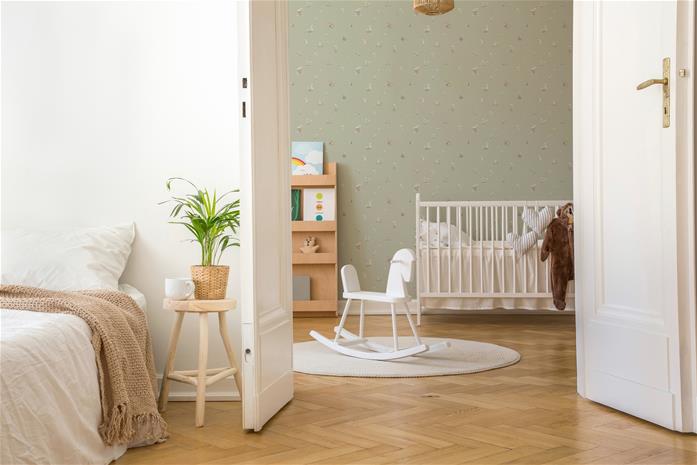 Fairy tale magic Soft Green - 1029601-01 Tapetti