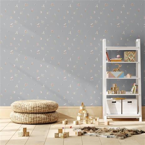 Fairy tale magic Grey - 1029601-07 Tapetti
