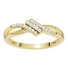 Lykken Elegance LYG26404 timanttisormus kulta 0.086 ct