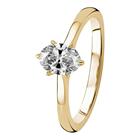 Kohinoor 033L-338K-50 Gloria timanttisormus kulta 0.50ct