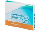 Bausch & Lomb PureVision2 for Astigmatism, kuukausikäyttöiset tooriset piilolinssit 3 kpl
