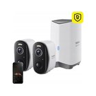 Baseus N1 2K Outdoor Camera Set of 2 (White)