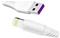 Dudao USB / Lightning 3A 1m white cable (L2L 1m white) – kuva 3