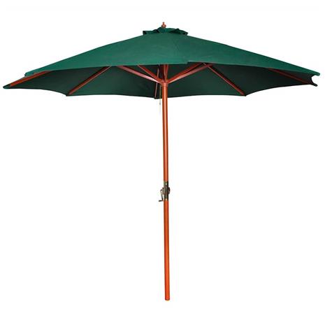 vidaXL Aurinkovarjo vihreä 258 cm – kuva 5/5