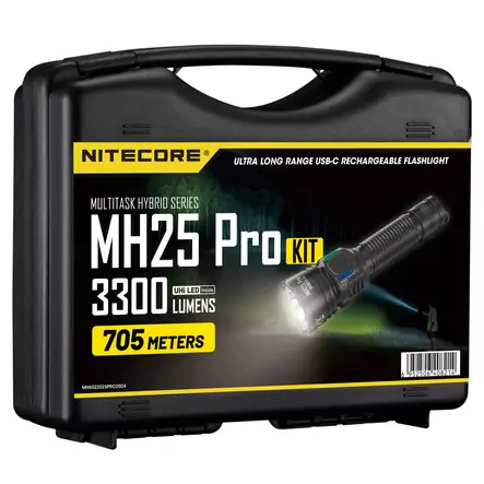 Taskulamppu MH25 Pro Hunting Kit 3300 lm, Nitecore – kuva 2/3