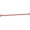 vidaXL Voimistelutanko 125 cm teräs punainen – kuva 4