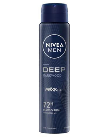 NIVEA MEN Deep Anti-Perspirant Deodorant Spray 250 ml – kuva 2/2