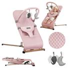 Sitteri Tulano Moon 30 Pink – ergonominen vauvan keinutuoli, vaaleanpunainen