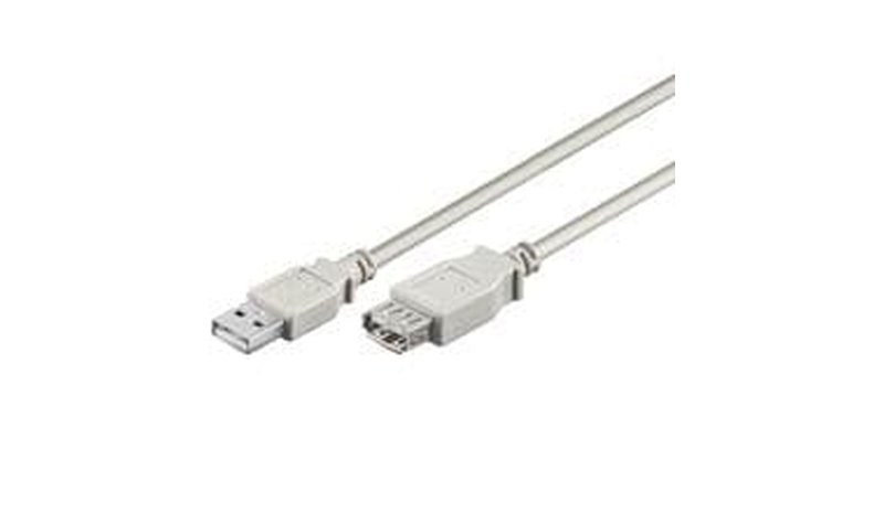 Pro USB-A <-> USB-A - 3m - Harmaa