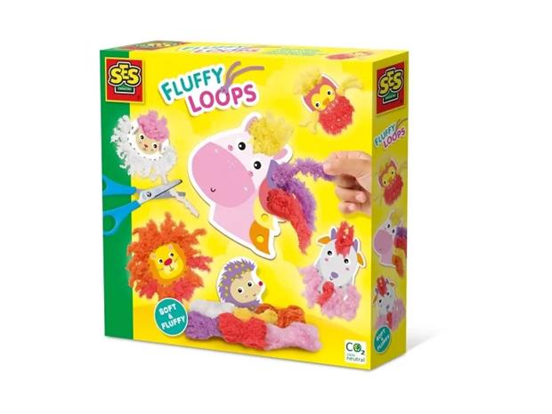 SES Creative - Fluffy Loops - Soft Yarn Animals - (S14010)