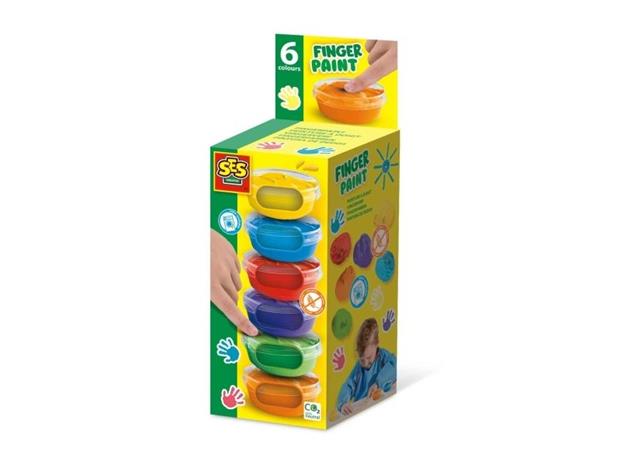 SES Creative - Fingerpaint 6x45ml - (S00398)