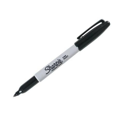 Sharpie Permanent Marker | Fine Point | Black | 1 Count