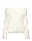 A-VIEW Penny Offshoulder Knit Blouse - 000 WHITE - XL