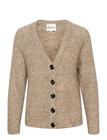 MY ESSENTIAL WARDROBE 04 The Knit Cardigan - DUNE MELANGE - XXL