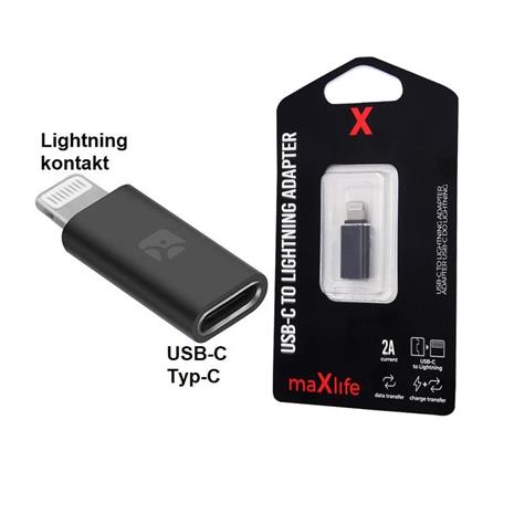 Maxlife USB-C–Lightning-sovitin