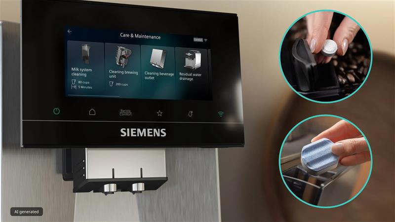 Siemens EQ900 iAroma, kahviautomaatti
