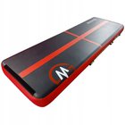 Airtrack Acrobatics Mat Master 300x100x20 cm Musta-punainen