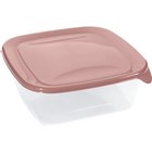 Neliönmuotoinen ruokasäilytysastia 1,7 l Fresh&Go pinkki