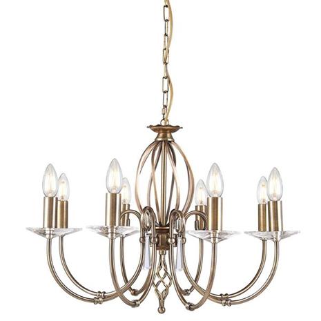 Riippuvalaisin Elstead Lighting Aegean AG8-AGED-BRASS