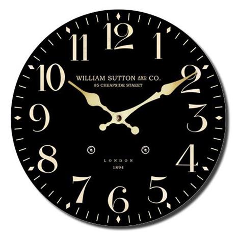 Kotoilu William Sutton 34cm seinäkello